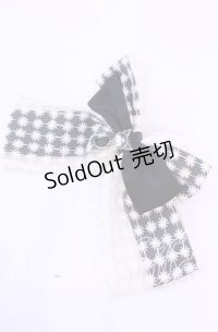 m petit by misako / クロミリボンバレッタ  クロ O-25-11-11-1068-LO-AC-OW-ZT168-F002