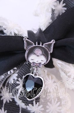 画像2: m petit by misako / クロミリボンバレッタ  クロ O-25-11-11-1068-LO-AC-OW-OS