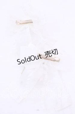 画像3: 【SALE】LIZ LISA / ハートチャームクリップ  シロ O-25-11-11-1069-LO-AC-OW-ZT168-F006