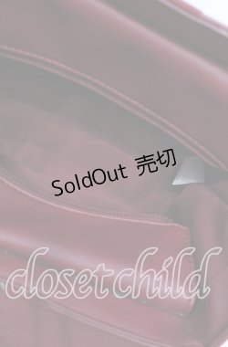 画像4: F i.n.t / プレゼントボックスバッグ  ワイン O-25-11-11-1004-CA-BG-OW-OS