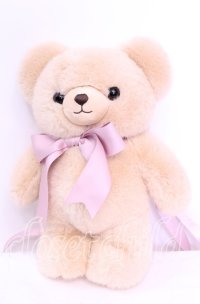 Chalmiere / フラッフィベアぬいぐるみバッグ  ベージュ×ピンク O-25-11-11-1078-LO-BG-IG-OS