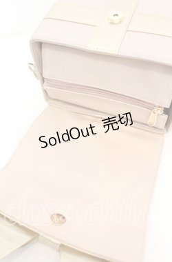 画像3: Fi.n.t / 多重リボンプレゼントボックスバッグ  ベージュ×ゴールド O-25-11-11-1005-CA-BG-OW-OS