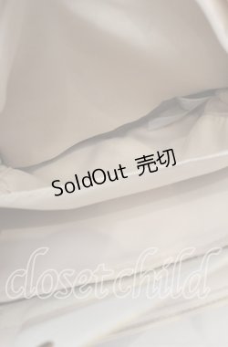 画像4: axes femme POETIQUE / リボンエンボス推し活バッグ  アイボリー O-25-11-11-1006-AX-BG-OW-ZT274