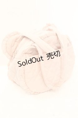 画像3: PINK HOUSE / Teddyシルエットフリルバッグ  ピンク O-25-11-11-1001-LO-BG-OW-OS