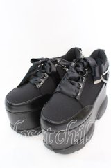 DearMyLove / 2連パールスニーカーパンプス【チェーン付属タイプ】 23.5ｃｍ クロ O-25-11-11-1015-EL-SH-OW-ZT-K003