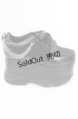 画像4: 【SALE】DearMyLove / 2連パールスニーカーパンプス【チェーン付属タイプ】 23.5ｃｍ クロ O-25-11-11-1015-EL-SH-OW-ZT-K003