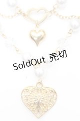 axes femme POETIQUE / パール×チェーンネックレス  ゴールド O-25-11-11-1019-AX-AC-OW-OS