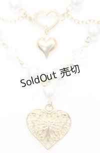 axes femme POETIQUE / パール×チェーンネックレス  ゴールド O-25-11-11-1019-AX-AC-OW-OS