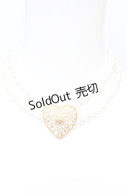 画像2: JESUS DIAMANTE / マリーハートネックレスmini  ゴールド O-25-11-11-1020-JE-AC-OW-OS