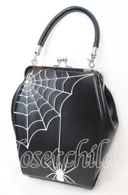 画像1: Banned Alternative / Spider Kellie Handbag　バッグ  ブラック O-25-11-11-1002-PU-BG-OW-OS