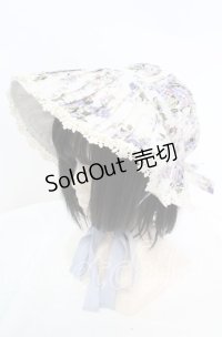 Victorian maiden / ロココブーケドールハット  ブルー O-25-11-11-1025-CL-AC-OW-OS