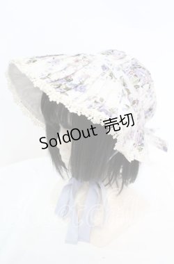 画像1: Victorian maiden / ロココブーケドールハット  ブルー O-25-11-11-1025-CL-AC-OW-OS