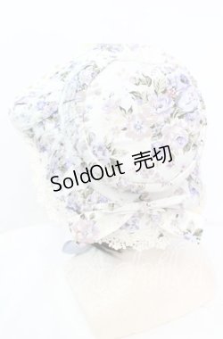 画像2: Victorian maiden / ロココブーケドールハット  ブルー O-25-11-11-1025-CL-AC-OW-OS
