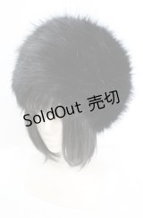 Hoshibako Works / ティターニア ファー帽子  クロ O-25-11-11-1026-LO-AC-IG-OS