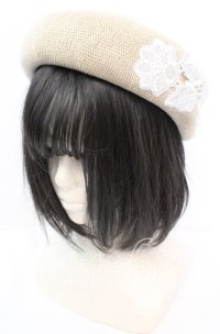 m petit by misako / TT*AMレースサーモベレー  アイボリー O-25-11-11-1028-LO-AC-IG-ZT87