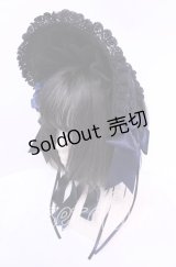 ALICE and the PIRATES / 薔薇の誓い〜愛と裏切りの輪舞曲〜ボンネット  ブルー×クロ O-25-11-11-1032-PA-AC-IG-OS