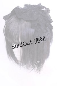 ATELIER PIERROT / Gothic LatticeS HeadDress(Clip Version)  ブラック O-25-11-11-1034-EL-AC-OW-OS