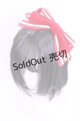 Angelic Pretty / リボンオーナメントカチューシャ【旧タグ】  アカ O-25-11-11-1035-AP-AC-IG-OS