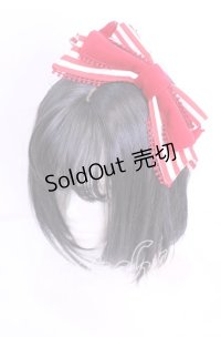 Angelic Pretty / リボンオーナメントカチューシャ【旧タグ】  アカ O-25-11-11-1035-AP-AC-IG-OS