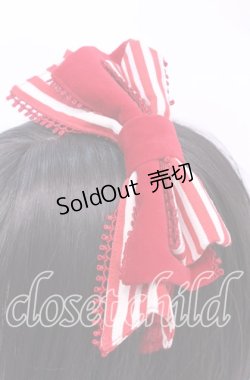 画像2: Angelic Pretty / リボンオーナメントカチューシャ【旧タグ】  アカ O-25-11-11-1035-AP-AC-IG-OS