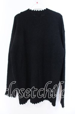 画像3: KETTY / マーガレットモチーフカーディガン  クロ O-25-11-11-064-EL-TO-IG-OS