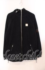 画像1: 【SALE】Karl Helmut / ボアジップアップフードジャケット  ブラック O-25-11-11-066-EL-JA-IG-ZT263 (1)