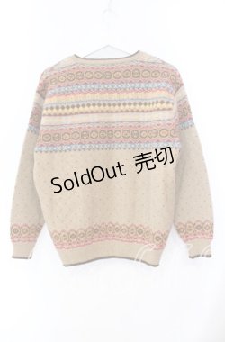 画像3: PINK HOUSE / フラワーデザインニットカーディガン  ブラウン O-25-11-11-067-LO-TO-IG-OS