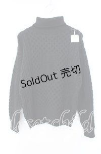 Karl Helmut / Kロゴ編みニット  クロ O-25-11-11-070-EL-TO-IG-OS