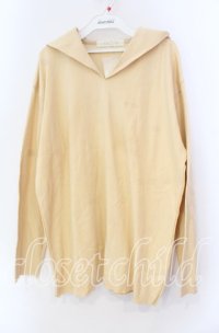 KETTY / ロゴ刺繍ニットセーラー  生成り O-25-11-11-071-EL-TO-IG-ZI