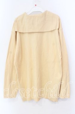 画像3: KETTY / ロゴ刺繍ニットセーラー  生成り O-25-11-11-071-EL-TO-IG-OS