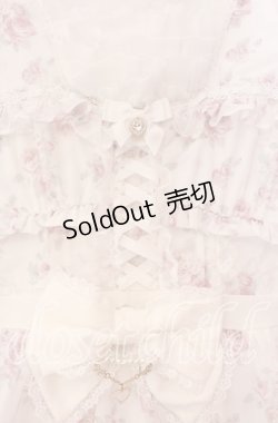 画像2: LIZ LISA / ローズリボンシフォンワンピース 0 ホワイト O-25-11-11-075-LO-OP-OW-OS