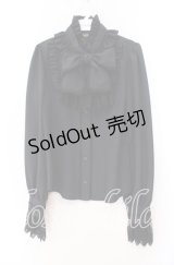 ALICE and the PIRATES / ミカエルブラウス  クロ O-25-11-11-076-PA-BL-OW-OS