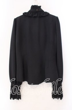 画像4: ALICE and the PIRATES / ミカエルブラウス  クロ O-25-11-11-076-PA-BL-OW-OS