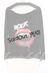 JURY BLACK / ROCKクラッシュロンT 2 ブラック O-25-11-11-077-GL-TO-OW-ZT339