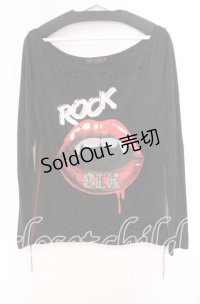 JURY BLACK / ROCKクラッシュロンT 2 ブラック O-25-11-11-077-GL-TO-OW-ZT339