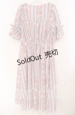 画像3: axes femme / カントリーローズワンピース  ピンク O-25-11-11-081-AX-OP-IG-ZT1113X