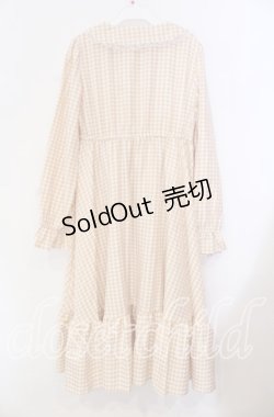 画像3: FLC / 星名桜子/ギンガムチェックワンピース LL イエロー×シロ O-25-11-11-084-LO-OP-IG-OS