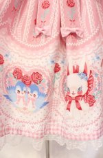 画像4: Angelic Pretty / Be My Valentineジャンパースカート  ピンク O-25-11-11-006-AP-OP-IG-OS (4)