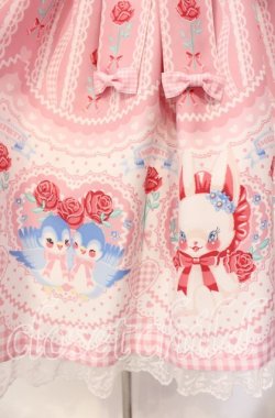 画像4: Angelic Pretty / Be My Valentineジャンパースカート  ピンク O-25-11-11-006-AP-OP-IG-OS