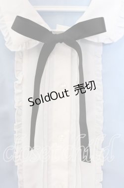 画像2: Cherirulu Chocola / MYリボンマルエリブラウス LL サックス×シロ O-25-11-11-091-LO-BL-IG-OS