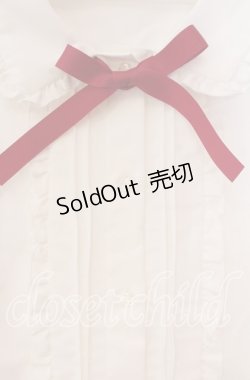 画像2: Cherirulu Chocola / MYリボンマルエリブラウス 3Ｌ シロ O-25-11-11-092-LO-BL-IG-OS