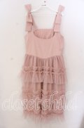 FLC / 皆方由衣コラボワンピース LL ピンク O-25-11-11-2004-LO-OP-IG-OS