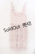 FLC / 皆方由衣コラボワンピース LL ピンク O-25-11-11-2004-LO-OP-IG-ZT345