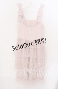 FLC / 皆方由衣コラボワンピース LL ピンク O-25-11-11-2004-LO-OP-IG-ZT345