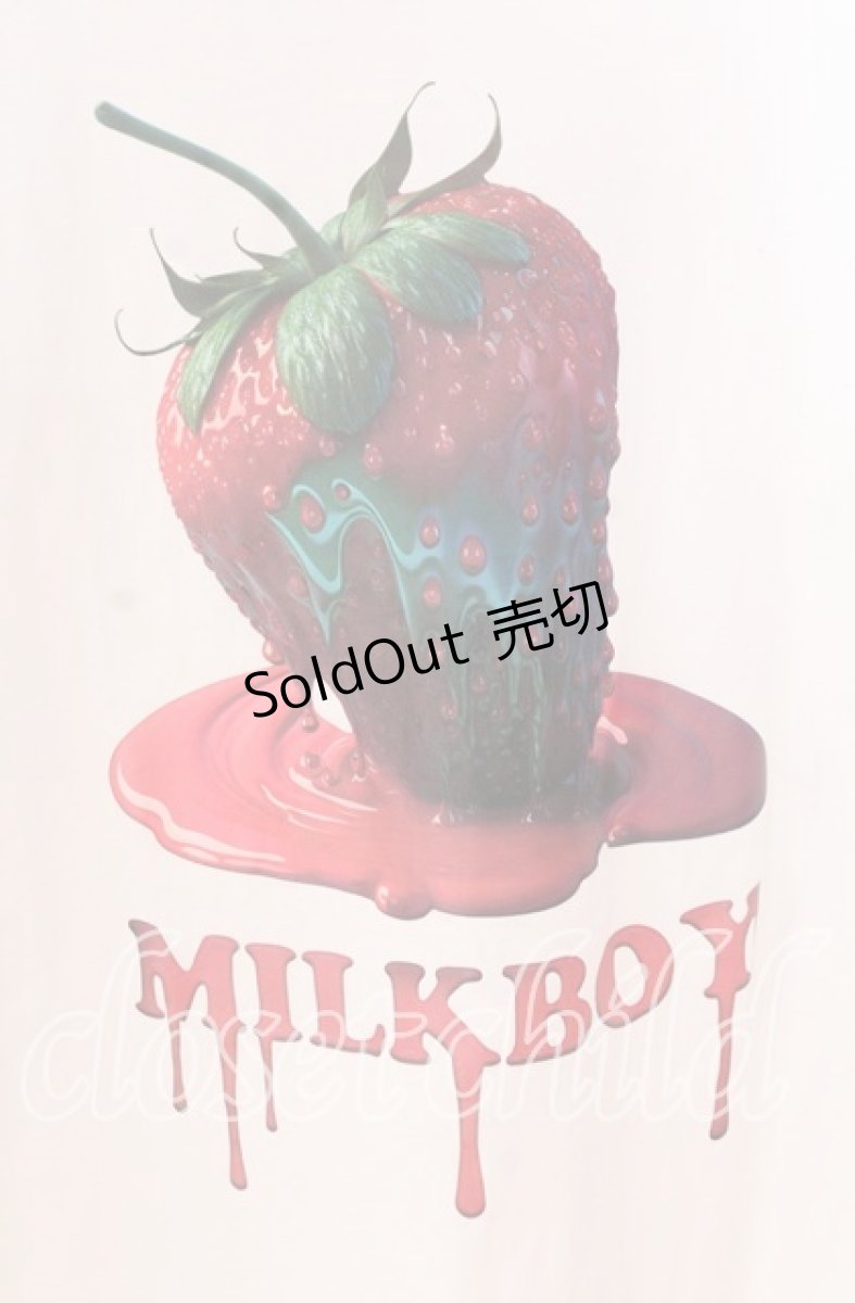 画像2: 【SALE】MILKBOY / BERRY TEE　Tシャツ ＸＬ ホワイト O-25-11-11-2031-MB-TS-IG-ZT280 (2)