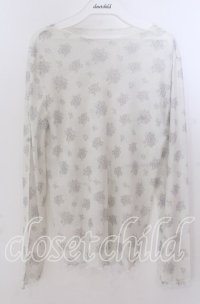 m petit by misako / 花柄シアープルオーバー Ｍ オフ O-25-11-11-2039-LO-TO-IG-ZT510