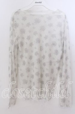 画像1: m petit by misako / 花柄シアープルオーバー Ｍ オフ O-25-11-11-2039-LO-TO-IG-OS