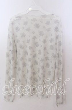 画像3: m petit by misako / 花柄シアープルオーバー Ｍ オフ O-25-11-11-2039-LO-TO-IG-OS