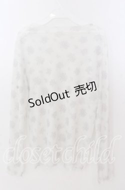 画像3: 【SALE】m petit by misako / 花柄シアープルオーバー Ｍ オフ O-25-11-11-2039-LO-TO-IG-ZT510