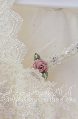 画像2: axes femme / ストラップ付ロングタンク  アイボリー O-25-11-11-2042-AX-TO-IG-OS